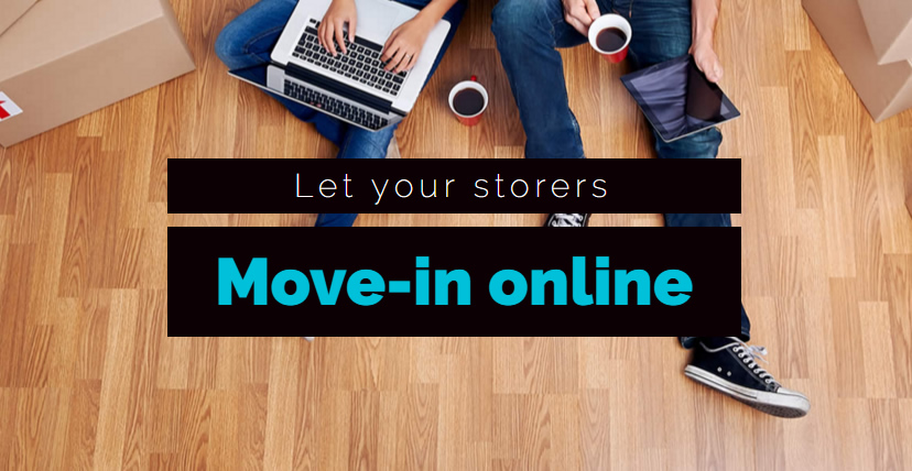 Move in online self storage