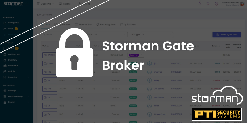 Storman GATE Broker app